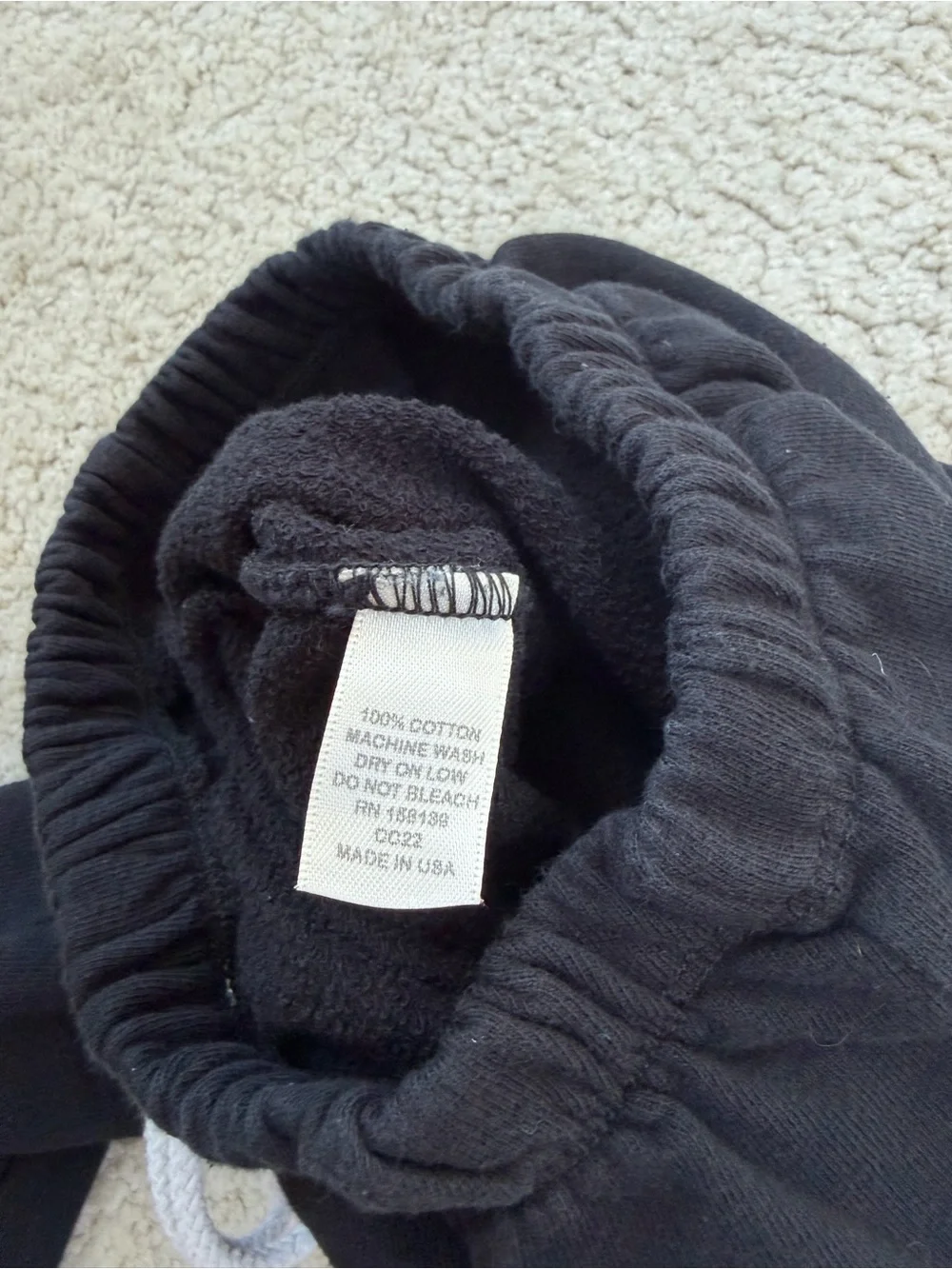 Childhoods Clothing Size 6/7 Black Pull On Joggers Slim Fit Sweatpants